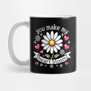 You make my heart bloom Mug